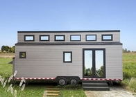 Modern Prefab Modular Home Luxury Caravan Tiny House On Wheels Shipped By 40 FR Shipping Container