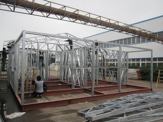 Light Steel Structure Frame Houses Foldable House 1-2 Bedroom Easy to Assemble
