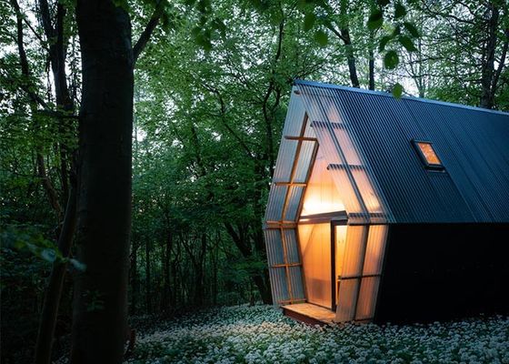 DEEPBLUE New Prefab Light Steel Frame Modular Homes, Hotel Units And Tiny Cabin Houses