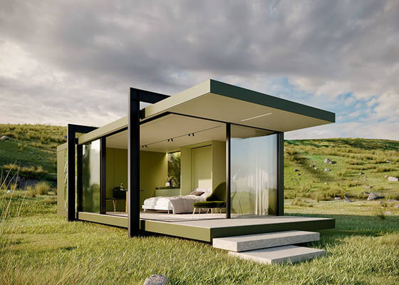 Stylish And Functional Outdoor Space Solution Prefab Light Steel Frame Overwater BungalowPrefab Light Steel Frame Overwa