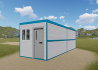 Light Gauge steel Modular Home Prefab Folding Container Houses 20FT 40FT for Affordable Emergency Shed