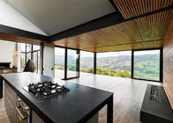 Detached Seismic Resistance Ultra Modern Prefab Homes Light Steel Purlin Prefab Villa