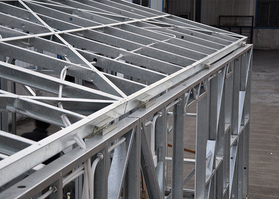 Light Steel Roof Truss Construction Granny Flat Bungalow Homes Prefab ADU