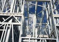Wind Resist Prefab Villa / Heat Insulation Steel Frame Prefab Homes With Toilet In Standard