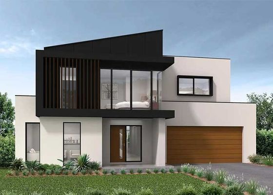 Kit per casa prefabbricata modulare in acciaio leggero certificato AS/NZS/USA - Costruzione con struttura spaziale per case in kit
