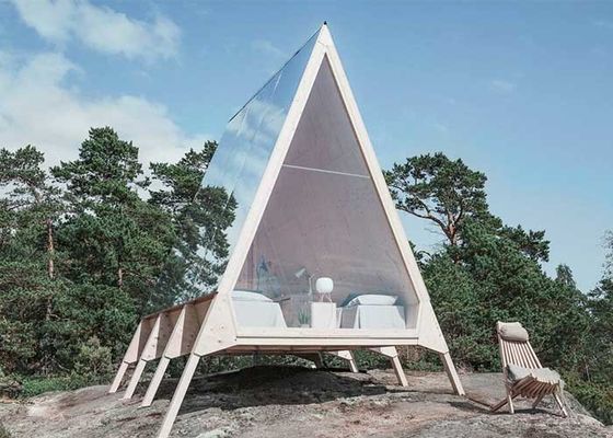 AS/NZS Prefab A Frame Hosue Studio Per Lavoro Vacanze Cabina Hotel Unità Per Vacanze