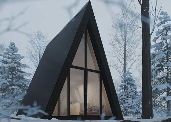 Spazio d'acciaio leggero dell'unità prefabbricata dell'hotel case di costruzione minuscole Nz di un Kitset della struttura
