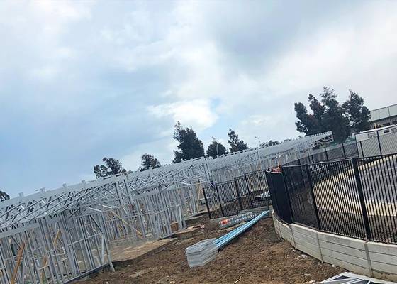 Camera prefabbricata del bordo del cemento della fibra per sviluppare struttura d'acciaio leggera domestica