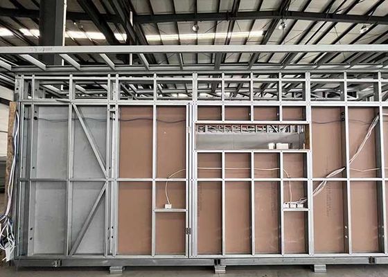Folding Light Steel Frame Mobile Prefab House, New Manufactured Home For Granny Flat