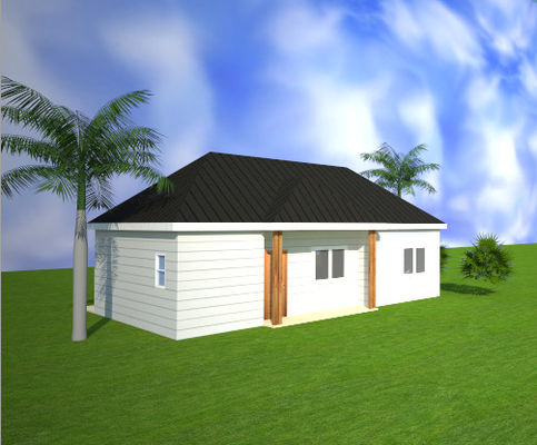 AS/US Struttura in acciaio leggero Casa unifamiliare modulare Alloggi integrati prefabbricati