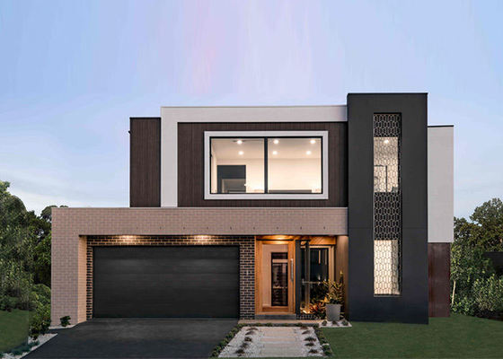 Inquadratura in acciaio a passo leggero residenziale: soluzioni prefabbricate moderne 2 strati Villa ISO 9001