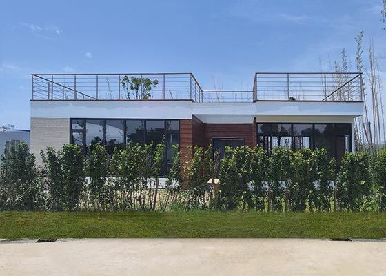 Casa Prefabbricata Bungalow con Struttura Leggera in Acciaio – Soluzioni Modulari per Uffici e Cabine