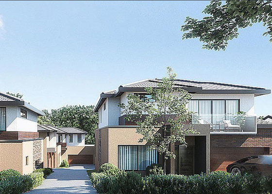 Australian Standard Light Gauge Steel Frame Prefab Luxury 2nd Floor Villa Appartamento