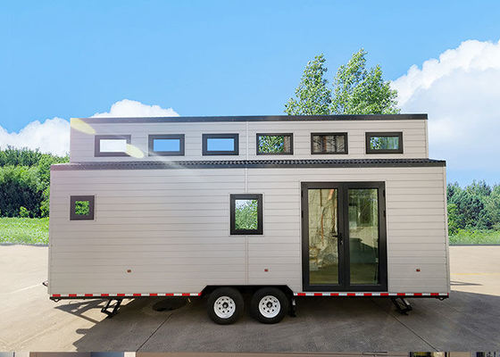 Moderna casa modulare prefabbricata con 2 camere da letto