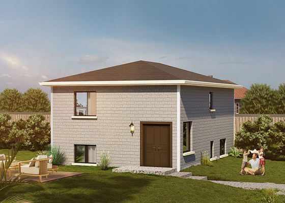 Rifugio di emergenza portatile, casa pieghevole in acciaio leggero, appartamento per nonne.