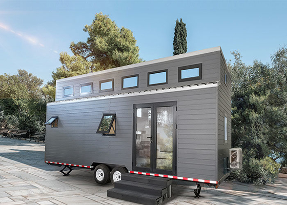 Lightweight Modular Home Prefabricated Houses With Light Steel Structure Tiny House On Wheels