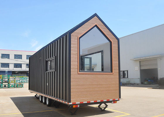 Casa modulare europea Prefabbricata Piccole case su ruote pronte per la spedizione Costruite da DeepBlue Smarthouse