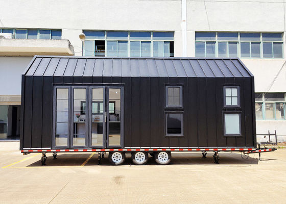 US/AS Modular Home Prefab Tiny House Kit con rimorchio per campeggio / resort