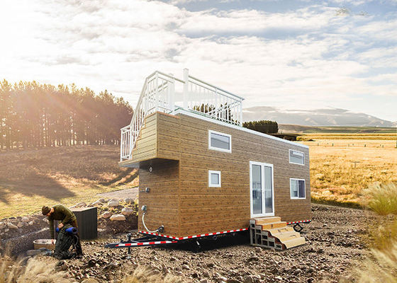 SA Compliant ICC-ES Tiny Studio Mobile On-Wheel Prefab Tiny Home, Full Assembly Small House Kits