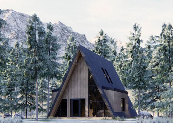 As/Nzs Standard Design Tiny Home Prefab A Frame Houses per piccoli kit di casa