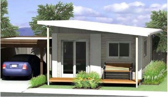 Casa prefabbricata in acciaio leggero Australia Granny flat Casa moderna di costruzione rapida