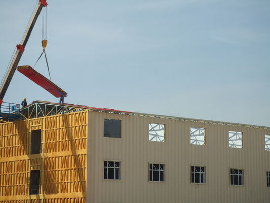 Casa prefabbricata in acciaio leggero Edifici appartamenti, Casa portatile panellato Home Kit