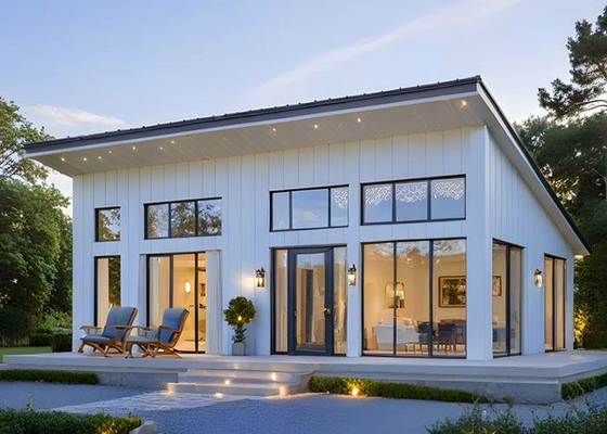 NS/AS Casa di spiaggia prefabbricata Bungalow in legno Living prefabbricato completo con 3 camere da letto