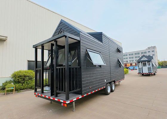 Design elegante Innovativo 2 camere da letto Piccola casa su ruote Mobile Vtiny cabine