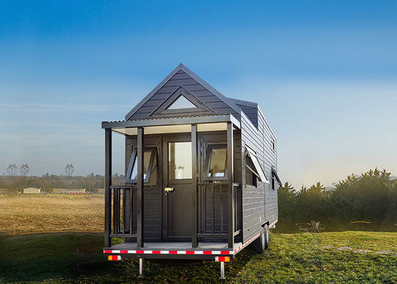 Mini casa mobile espandibile su ruote cabina prefabbricata con 2 camere da letto contenitore pronto
