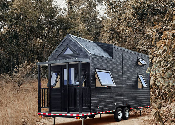 40 Ft Tiny House On Wheels DeepBlue Tiny House Compagnia Prefabbricata Casa mobile