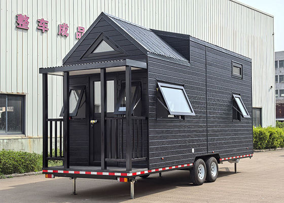 Australia Standard Prefabbricato MobileTiny House On Wheels Cabina rimorchio per il giardino Airbinb