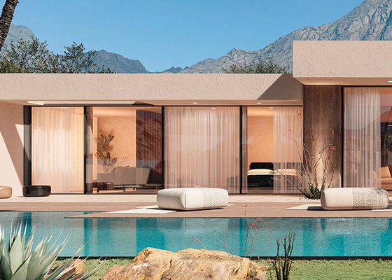 Casa prefabbricata a basso costo casa modulare Casa in acciaio leggero Comunità Australia