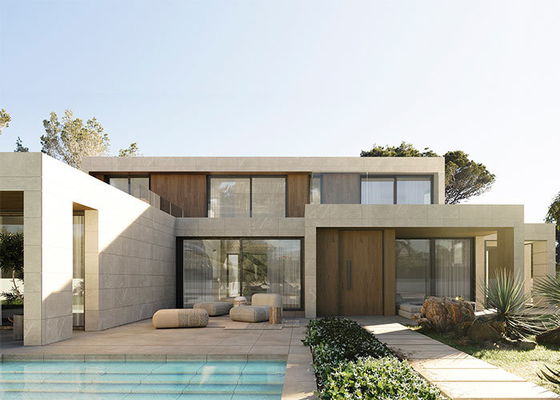 Casa prefabbricata modulare di lusso moderna in container per villa o appartamento in vendita
