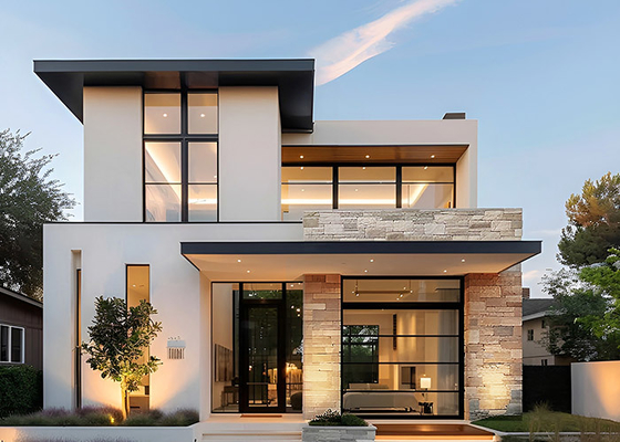 Case prefabbricate economiche ed eleganti: ville di lusso in acciaio leggero secondo lo standard australiano