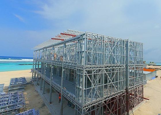 Bungalow di lusso alle Maldive | Struttura in acciaio leggero resistente agli uragani
