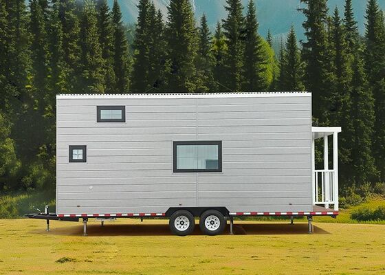 Luxury Prefab Tiny Home On Wheels Con Bagno Viaggi Trailer Camper Camper In Vendita