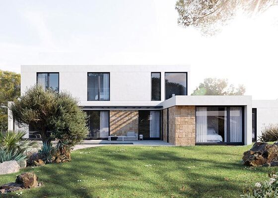 Kit prefabbricati in acciaio standard USA e ville prefabbricate - Soluzioni di ville di lusso personalizzate