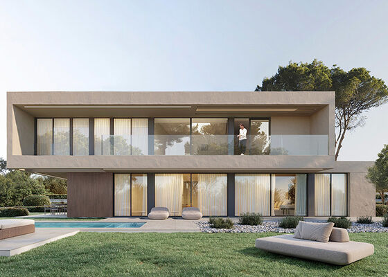 Casa Modulare Prefabbricata in Acciaio Leggero con Sistema a Pannelli Cina secondo lo Standard AS/NZS