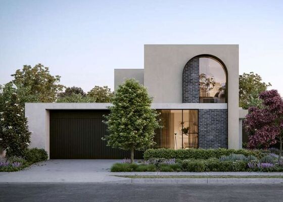 Casa unifamiliare di lusso a due piani Casa prefabbricata con casa in acciaio leggero