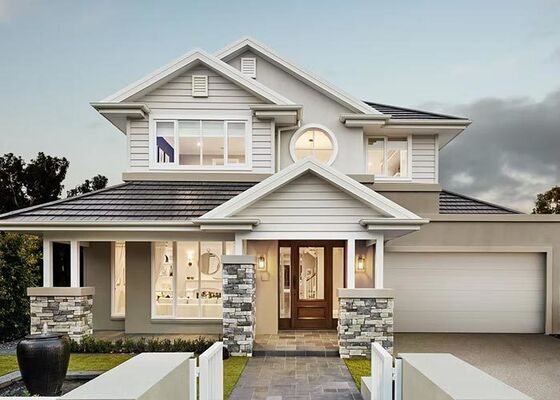 Casa Villa in Acciaio Leggero Standard AS/US con Struttura Modulare per Resort