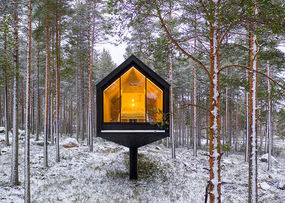 Casa Prefabbricata di Lusso con Struttura in Acciaio Leggero Modulare per Airbnb