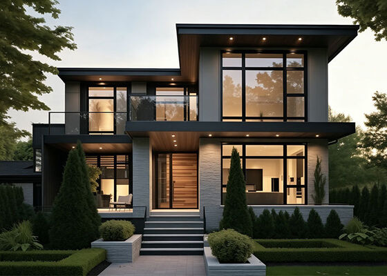 Casa prefabbricata Villa di lusso con kit per la casa in acciaio leggero AS/US