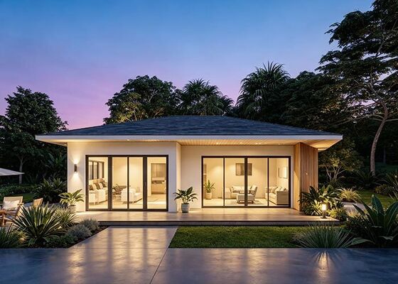 Comunità Residenziale di Appartamenti Modulari Prefabbricati di Lusso di Alta Gamma con Struttura in Acciaio Leggero