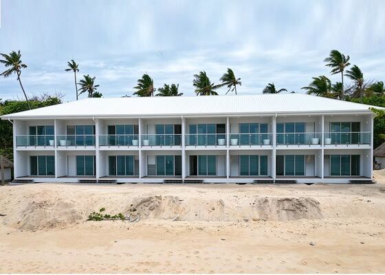 Boutique Hotel Modulare Prefabbricato | Casa Bungalow sull'acqua per il mercato di Fiji e delle isole del Pacifico