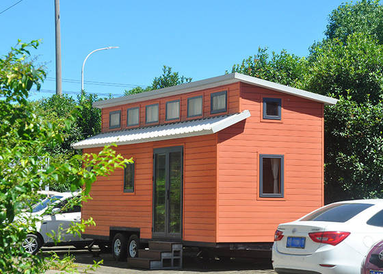 Light Steel Prefabricated Cost-effective Tiny House On Wheels And Micro Prefab Eco House