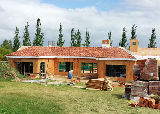 Set di casa prefabbricata in acciaio prefabbricata a freddo casa prefabbricata assemblata in casa