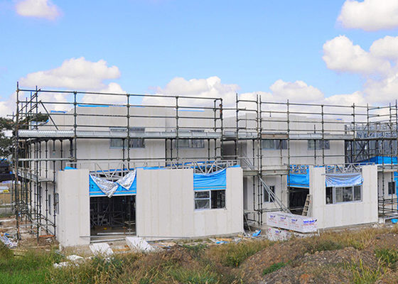 Struttura in acciaio leggero struttura prefabbricata villa assemblaggio rapido materiale isolante per casa personalizzabile