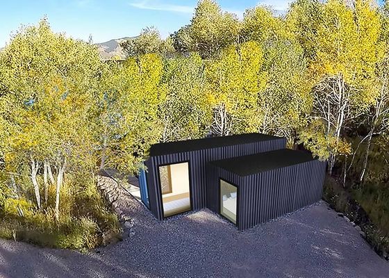 Prefabbricato di alta qualità Panella sandwich Casa struttura in acciaio Unità alberghiera prefabbricata