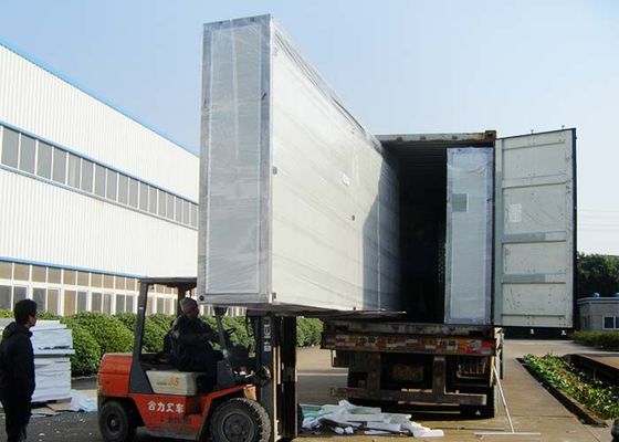 Modulare moderno del portatile d'acciaio leggero si dirige le case modulari prefabbricate a due piani su ordinazione