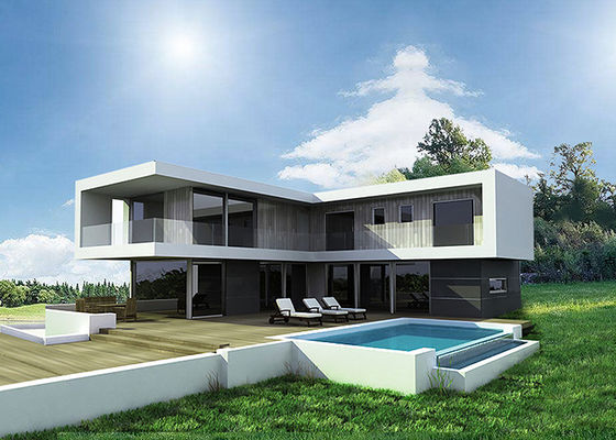 AS/NZS Case modulari prefabbricate di lusso in acciaio leggero in vendita